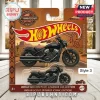 Hot Wheels Indian Scout Bobber motorcycle die-cast toy in brown 25th anniversary commemorative packaging.!