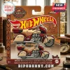 Hot Wheels Indian Roadmaster motorcycle die-cast toy in red and cream packaging with 125th anniversary branding.!