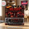 Hot Wheels Rush Fifty Something Tour die-cast metal semi-truck hauler in black blister packaging with red rock band graphics.!