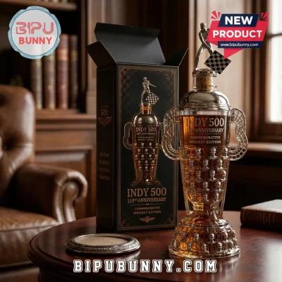 Indy 500 110th Anniversary Borg-Warner Trophy Whiskey Decanter