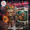 Iron Maiden The Book of Souls Eddie Funko vinyl figure wearing a feathered headdress and holding a glowing skull book.!