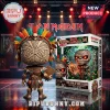 Iron Maiden The Book of Souls Eddie Funko Pop vinyl figure with tribal mask, feather headdress, and skull book accessory.!