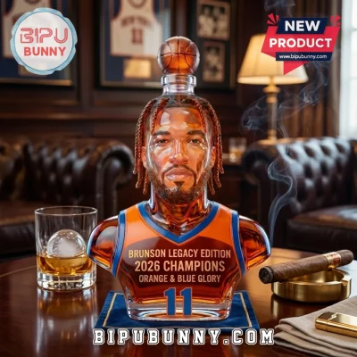 Jalen Brunson x New York Knicks 2026 Champions Whiskey Decanter