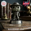 Vinyl Creeper figure from Jeepers Creepers holding an axe on a stand labeled 25th Anniversary 2001-2026.!