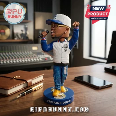 Jermaine Dupri x Atlanta Braves 2026 Varsity Jacket Microphone Bobblehead