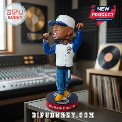Jermaine Dupri x Atlanta Braves 2026 Varsity Jacket Microphone Bobblehead