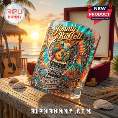 Jimmy Buffett Margaritaville 55th Anniversary Collectible Whiskey Glass
