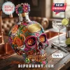 Jose Cuervo Day of the Dead Sugar Skull Tequila Bottle