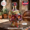 Jose Cuervo Day of the Dead Sugar Skull Tequila Bottle