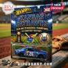Hot Wheels premium Kansas Jayhawks 2026 baseball championship die-cast car on branded blue card backing with stadium art.!