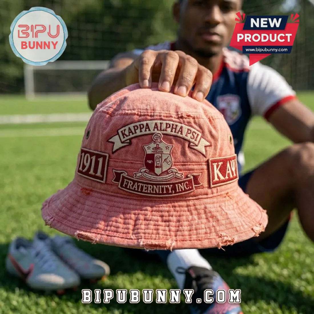 Kappa Alpha Psi 1911 Crimson Bucket Hat Kappa Alpha Psi 1911 Crimson Bucket Hat