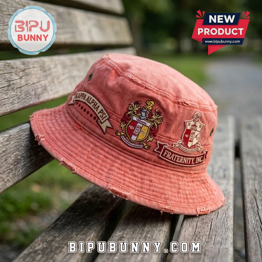 Kappa Alpha Psi 1911 Crimson Bucket Hat Kappa Alpha Psi 1911 Crimson Bucket Hat