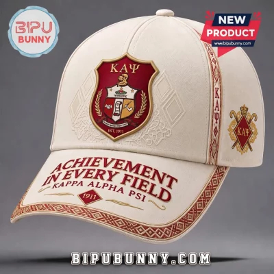 Kappa Alpha Psi Achievement Cream Premium Peaked Cap