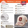 Off-white Kappa Alpha Psi baseball cap with embroidered fraternity crest, KAPPA ALPHA PSI lettering, and adjustable strap.!