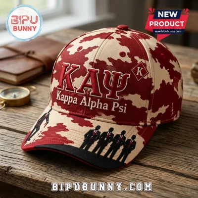 Kappa Alpha Psi Crimson Camouflage Premium Cap
