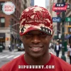 Kappa Alpha Psi baseball cap in red and beige camouflage with Greek letters and line-walking silhouettes on the brim.!