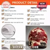 Kappa Alpha Psi fraternity baseball cap with red and cream camouflage pattern, embroidered Greek letters, and figures.!