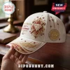 White Kappa Alpha Psi baseball cap with gold and red embroidery, diamond emblem, and circular KΨ side patch.!