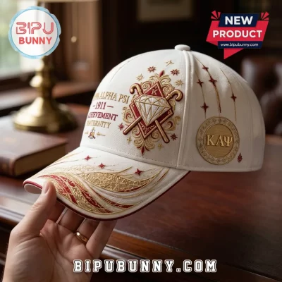 Kappa Alpha Psi Embroidered Premium Peaked Cap