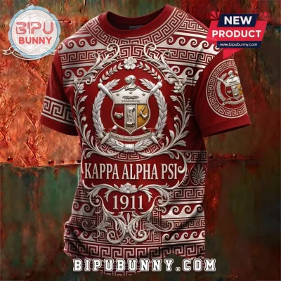Kappa Alpha Psi Fraternity Greek Crest Premium T-Shirt