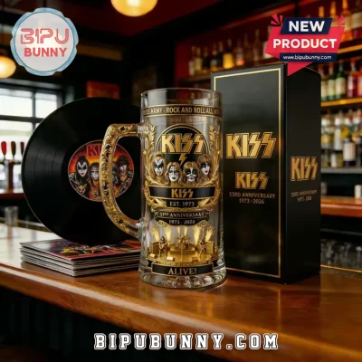 KISS Army 53rd Anniversary Rock and Roll Beer Mug KISS Army 53rd Anniversary Rock and Roll Beer Mug