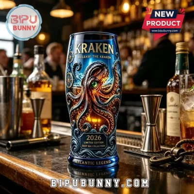 Kraken Atlantic Legend 2026 Limited Edition Beer Glass