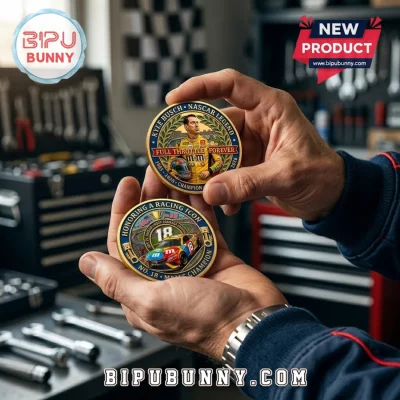 Kyle Busch NASCAR Legend 1985-2026 Commemorative Metal Coin