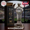 Liga BBVA Mexican Football 83rd anniversary commemorative glass trophy bottle with matching black display box.!