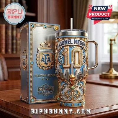Lionel Messi 16 Goals World Cup 2026 Stanley Tumbler 40oz