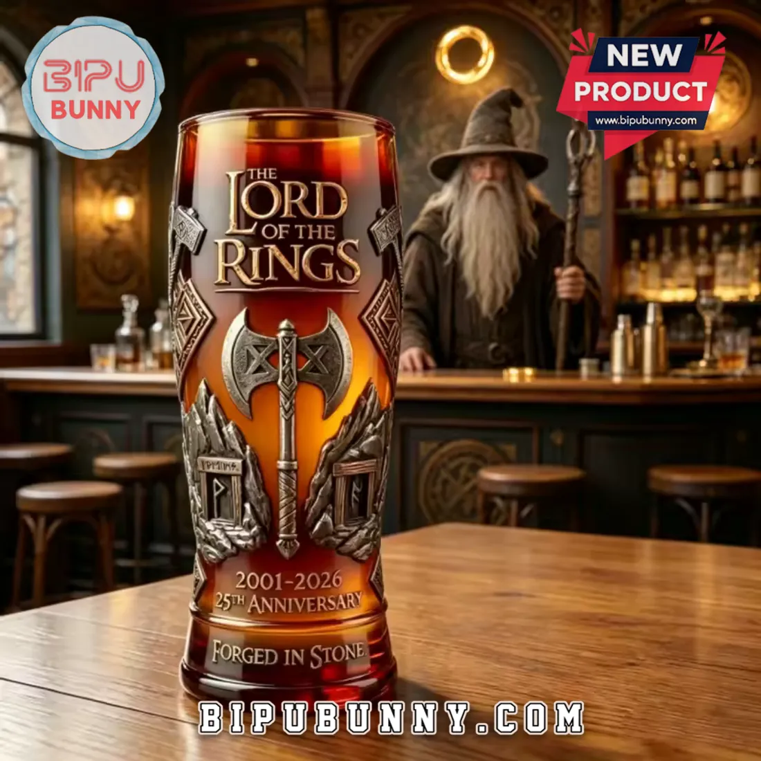 Lord of the Rings 25th Anniversary Beer Mug Lord of the Rings 25th Anniversary Beer Mug