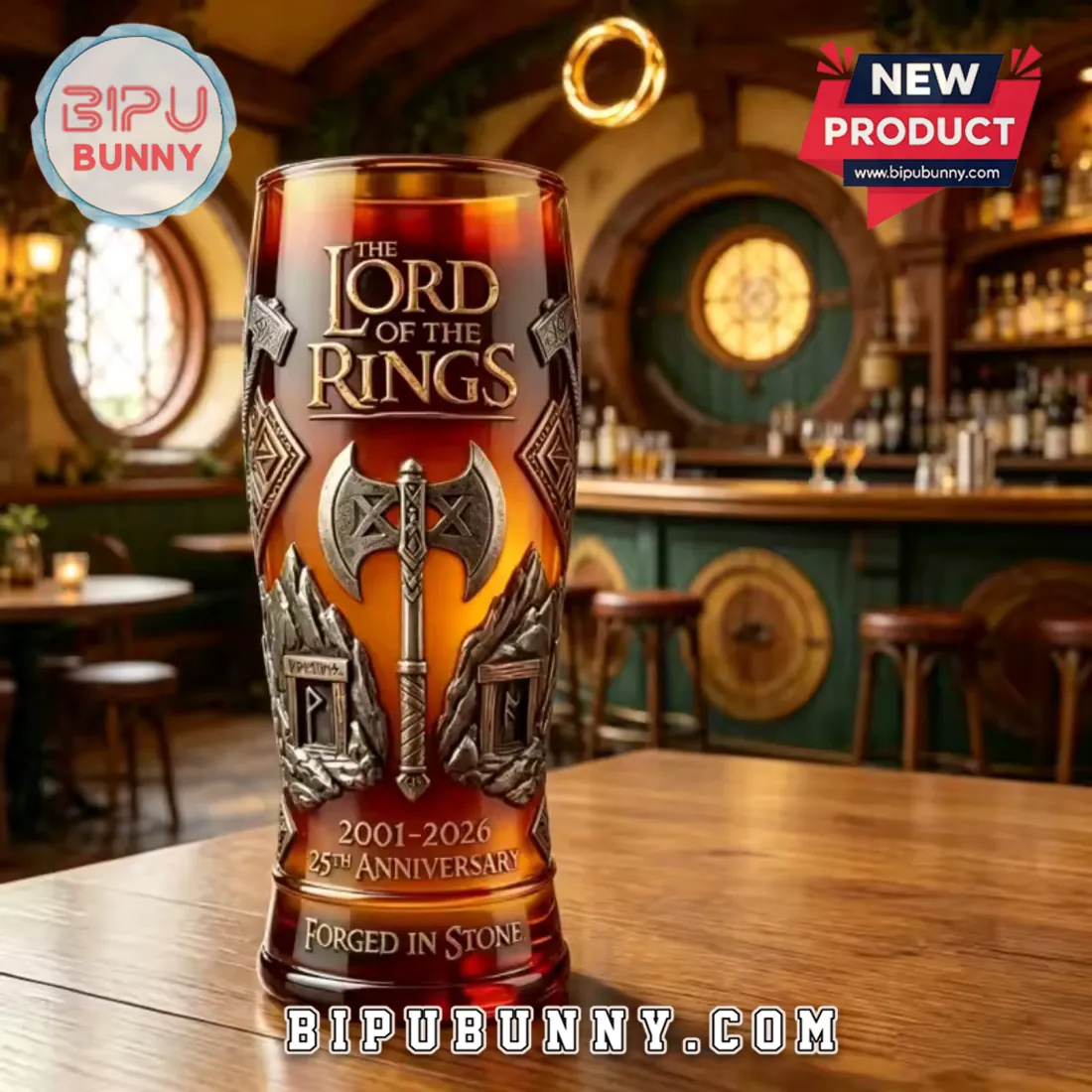 Lord of the Rings 25th Anniversary Beer Mug Lord of the Rings 25th Anniversary Beer Mug
