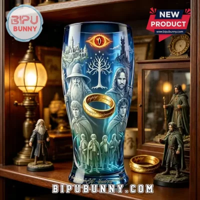 Lord of the Rings 25th Anniversary Home Bar Decor Pint Glass