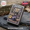 LSU Tigers metal Zippo lighter with 3D embossed tiger face, football helmet, paw print, and Geaux Tigers text.!
