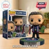 Luis Enrique PSG vinyl figure holding a trophy and tactical board, standing on a Paris Saint-Germain base with box art.!
