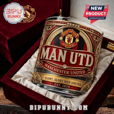 Manchester United Collectible Whiskey Glass