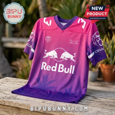 Max Verstappen Red Bull Miami Edition Football Jersey