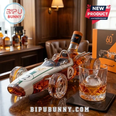 McLaren M2B 60th Anniversary F1 Racing Car Home Bar Decor Whiskey Decanter