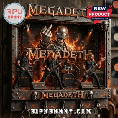 Megadeth Vic Rattlehead Collectible Key Rack