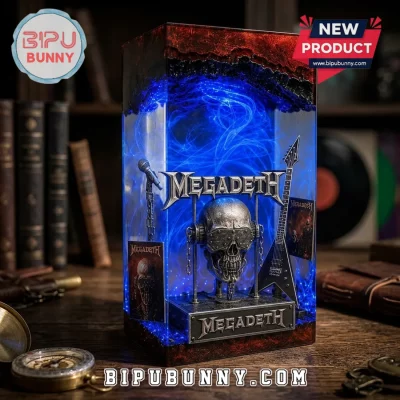 Megadeth Vic Rattlehead Resin Lamp