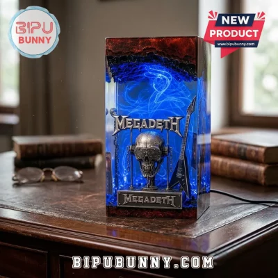 Megadeth Vic Rattlehead Resin Lamp