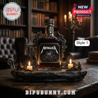 Metallica 45th Anniversary Limited Edition Whiskey Decanter