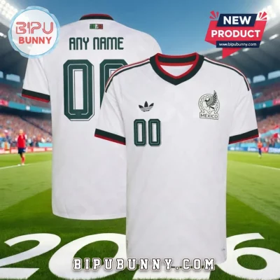 Mexico National Team 2026 World Cup Away Personalized Football Jersey