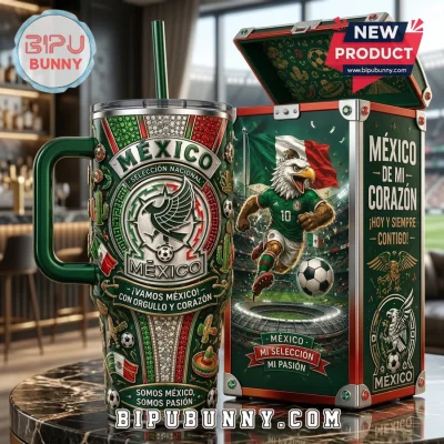 Mexico National Team Mascot Stainless Steel Tumbler 40oz