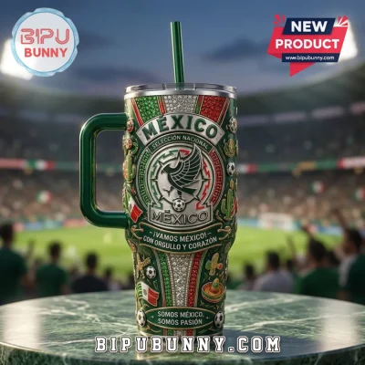 Mexico National Team Mascot Stainless Steel Tumbler 40oz