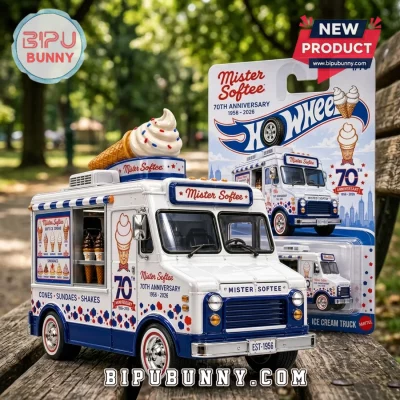 Mister Softee 70th Anniversary Ice Cream Truck Die Cast Model