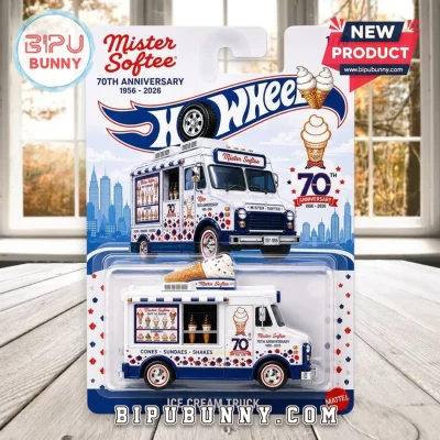Mister Softee 70th Anniversary Ice Cream Truck Die Cast Model