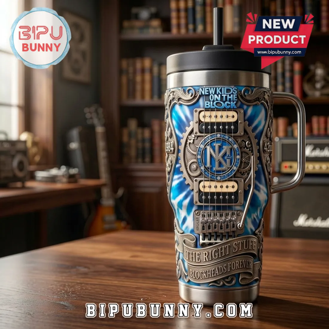 New Kids On The Block x YETI Embossed Stainless Steel Tumbler New Kids On The Block x YETI Embossed Stainless Steel Tumbler