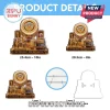 New York Knicks 2026 NBA Champions commemorative gold display, available in 10-inch and 8-inch layered acrylic models.!