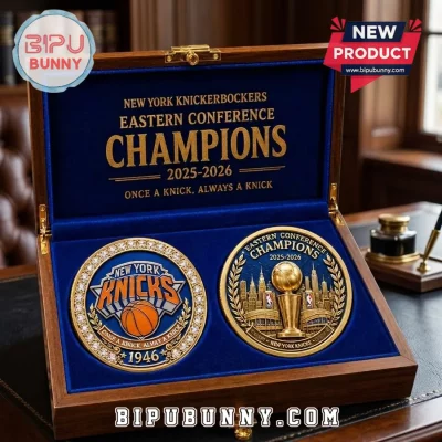 New York Knicks 2026 NBA Champions Gold Plated Collector Coin