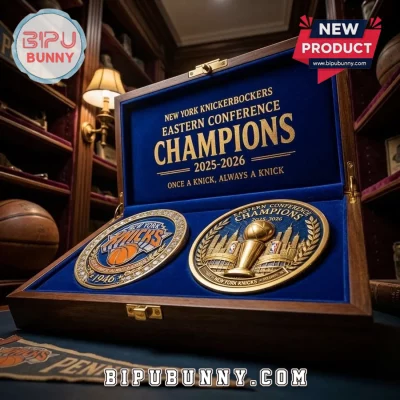New York Knicks 2026 NBA Champions Gold Plated Collector Coin